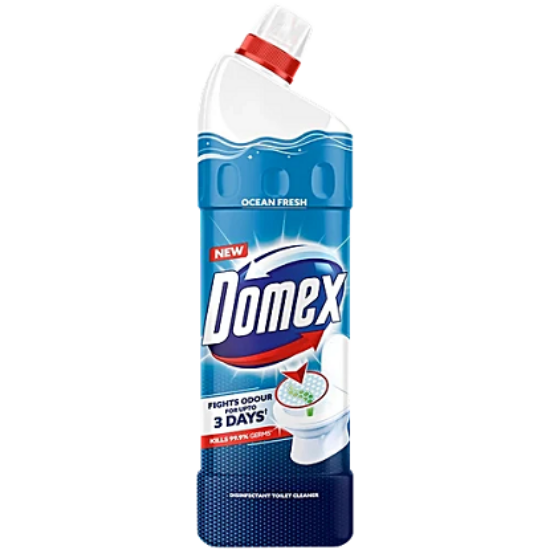డోమెక్స్ ఓషన్ ఫ్రెష్ డిస్ఇన్ఫెక్టెంట్ టాయిలెట్ క్లీనర్, 1 లీటర్ యొక్క చిత్రం