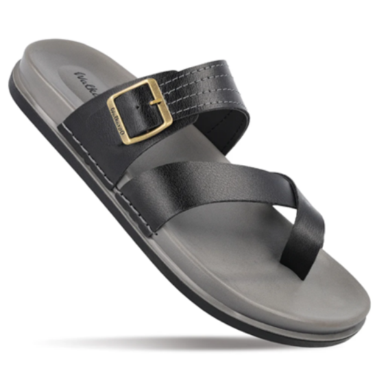 పురుషుల కోసం WALKAROO కంఫర్ట్ శాండల్|క్లౌడ్‌స్టెప్ డ్యూయల్-డెన్సిటీ PU సోల్ – అల్టిమేట్ కంఫర్ట్|స్టైలిష్ క్యాజువల్ వేర్|WE1353 యొక్క చిత్రం