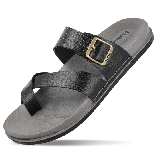 పురుషుల కోసం WALKAROO కంఫర్ట్ శాండల్|క్లౌడ్‌స్టెప్ డ్యూయల్-డెన్సిటీ PU సోల్ – అల్టిమేట్ కంఫర్ట్|స్టైలిష్ క్యాజువల్ వేర్|WE1353 యొక్క చిత్రం