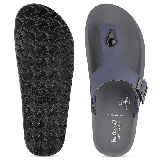 పురుషుల  రోజువారీ  ధరించండి  చెప్పులు  -  WE1332  నీలం  బూడిద రంగు యొక్క చిత్రం