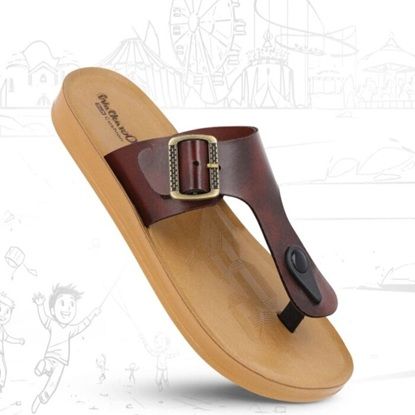 కుషన్ ఇన్సోల్ మరియు తేలికైన వాకరూ పురుషుల ఫ్యాషన్ శాండల్ - WG5525 యొక్క చిత్రం