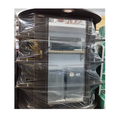 స్టైలిష్ 2.5 అడుగుల మోడరన్ సింగిల్-డోర్ వార్డ్‌రోబ్, పూర్తి-పొడవు అద్దం, టెక్చర్డ్ ఫినిషింగ్, డిజైనర్ యాక్సెంట్‌లు & అంతర్నిర్మిత అల్మారాలతో, బెడ్‌రూమ్ & లివింగ్ రూమ్‌కి అనువైనది యొక్క చిత్రం