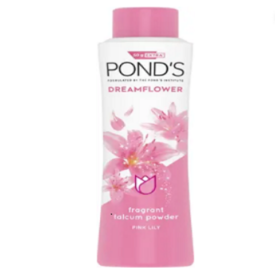 పాండ్స్ డ్రీమ్‌ఫ్లవర్ సువాసనగల టాల్కమ్ పౌడర్ పింక్ లిల్లీ (250 గ్రా) యొక్క చిత్రం